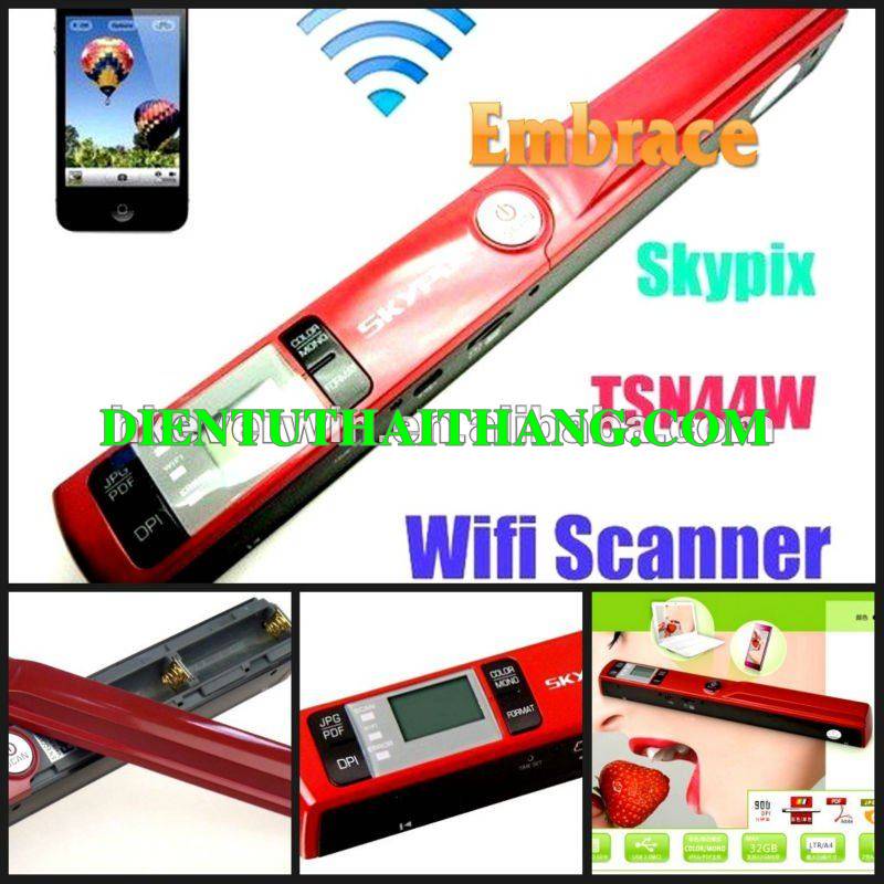 MÁY SCAN CẦM TAY CÓ WIFI MINI SKYPIX TSN 44W
