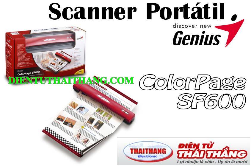 MÁY SCAN MINI GENIUS COLOURPAGE-SF600