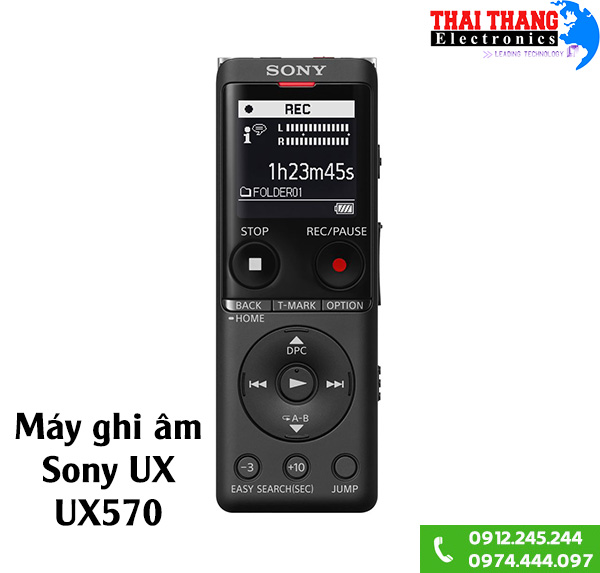 Máy ghi âm Sony UX UX570 chính hãng