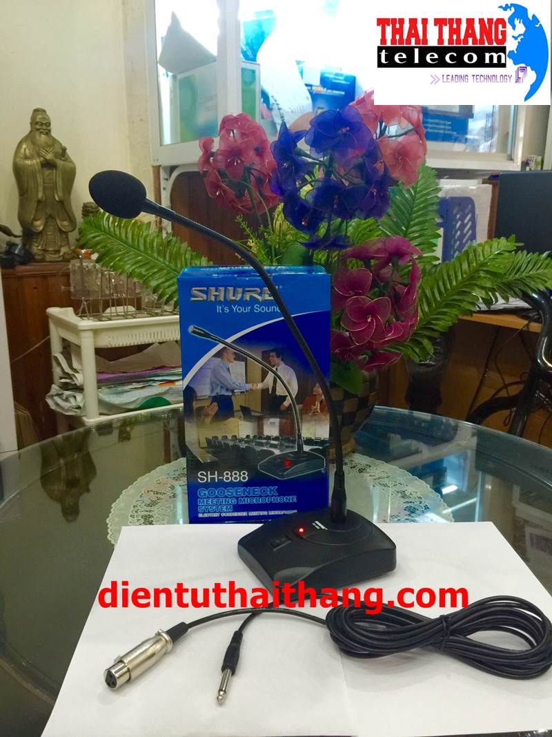 MICRO HỘI NGHỊ SHURE SH888 USA