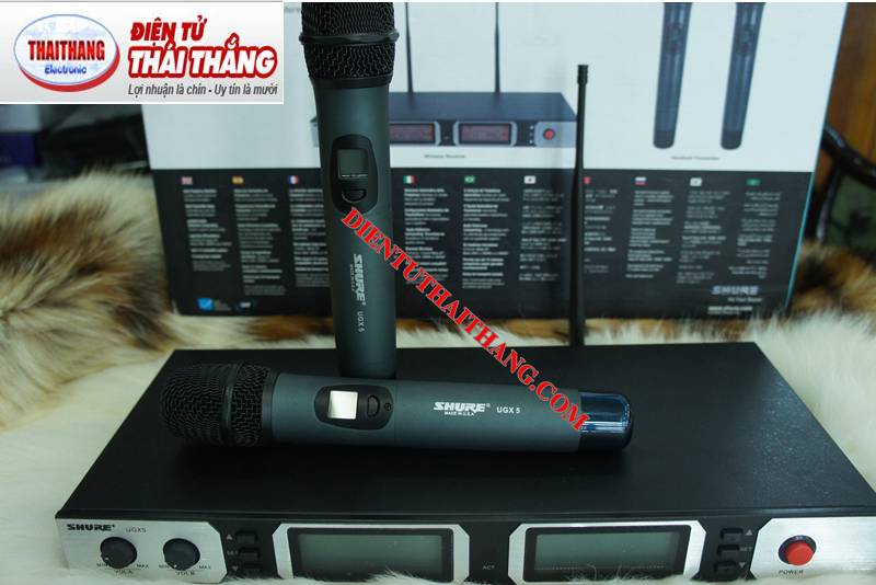 MICRO KHÔNG DÂY SHURE UGX5/BETA58 CHÍNH HÃNG USA