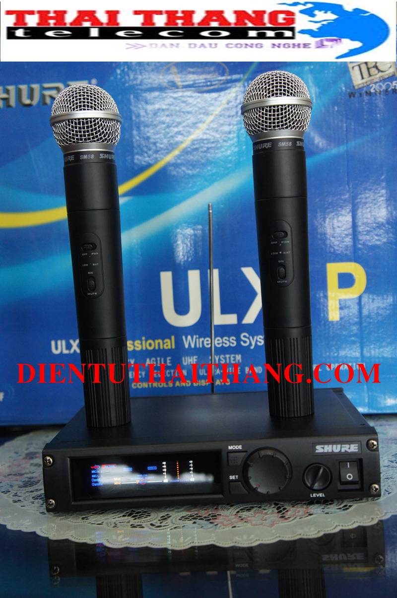 MICRO SHURE KHÔNG DÂY ULXP24/SM58 XỊN USA SIÊU KHỦ