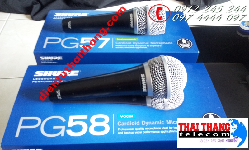 MICRO SHURE PG58 XỊN CHÍNH HÃNG USA