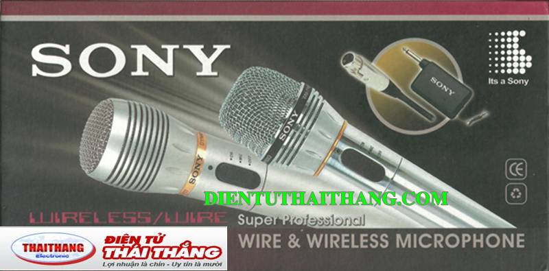 MICRO SONY ĐA NĂNG KHÔNG DÂY&CÓ DÂY