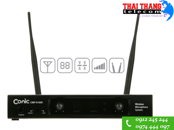 Bộ nhân tín hiệu micro không dây CMP-9100R
