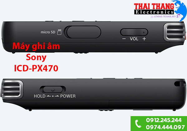Máy ghi âm Sony ICD-PX470