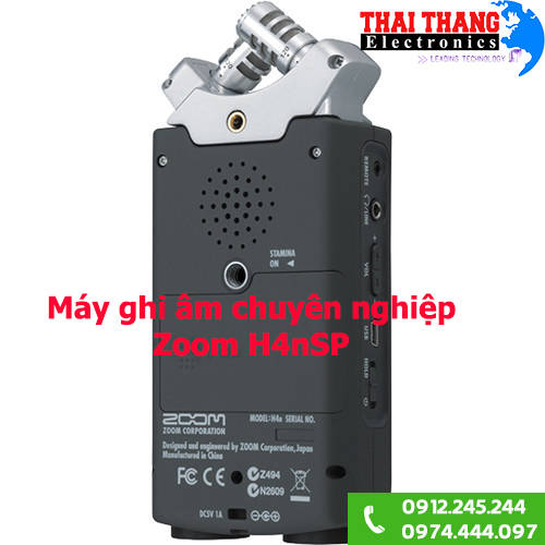 Máy ghi âm cho phóng viên Zoom H4NSP