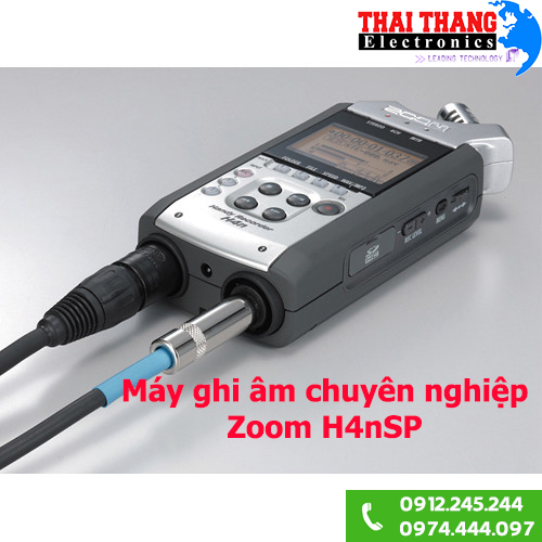 Máy ghi âm cho phóng viên Zoom H4NSP