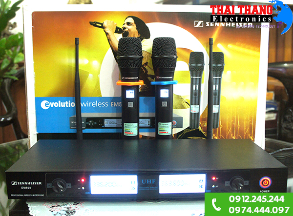 Mic hát karaoke giá rẻ Sennheiser EM-508