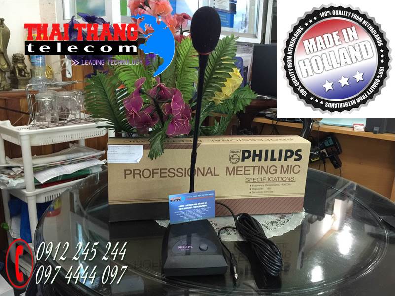 MICRO HỘI NGHỊ PHILIP HÀ LAN HÀNG XỊN SIÊU NHẠY