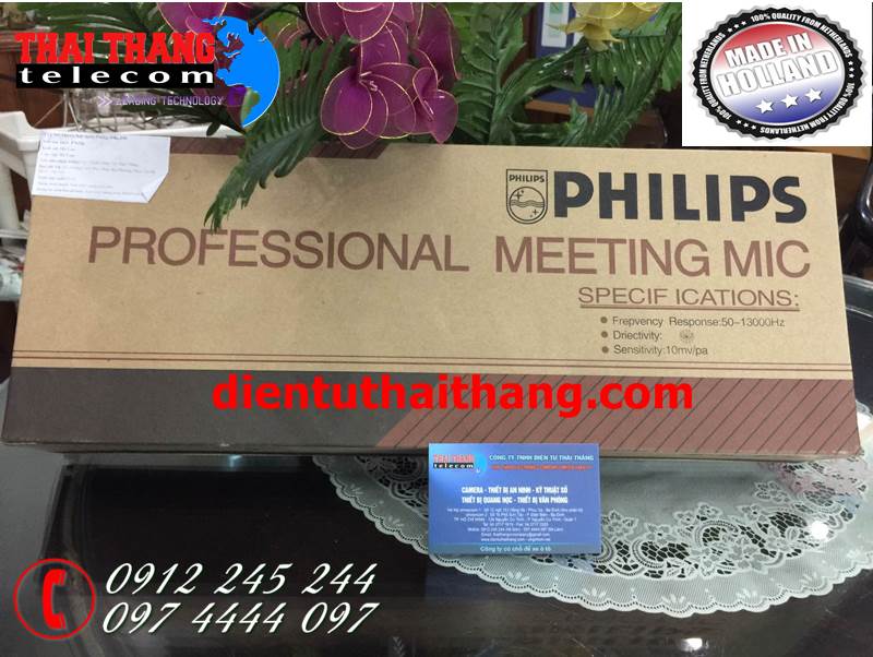MICRO HỘI NGHỊ PHILIP HÀ LAN HÀNG XỊN SIÊU NHẠY
