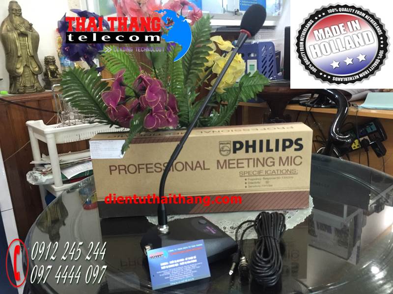 MICRO HỘI NGHỊ PHILIP HÀ LAN HÀNG XỊN SIÊU NHẠY