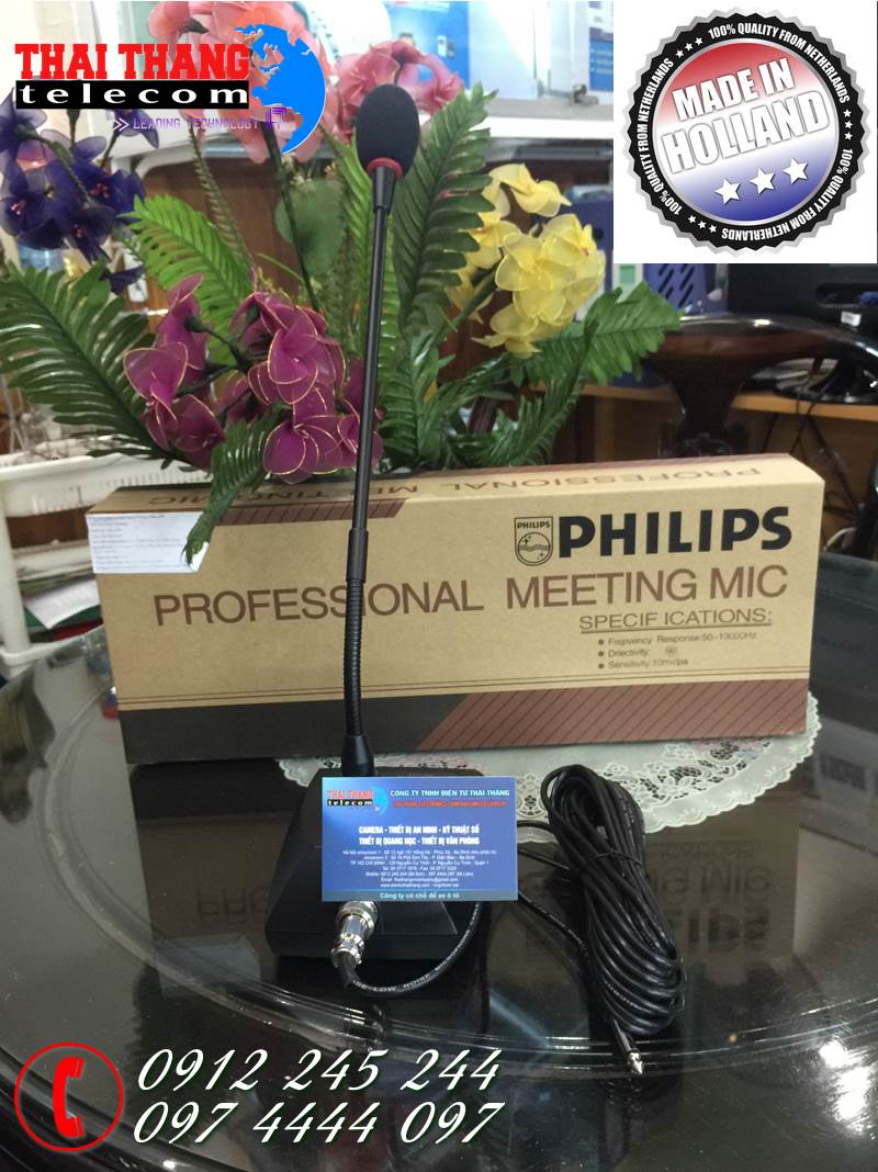 MICRO HỘI NGHỊ PHILIP HÀ LAN HÀNG XỊN SIÊU NHẠY