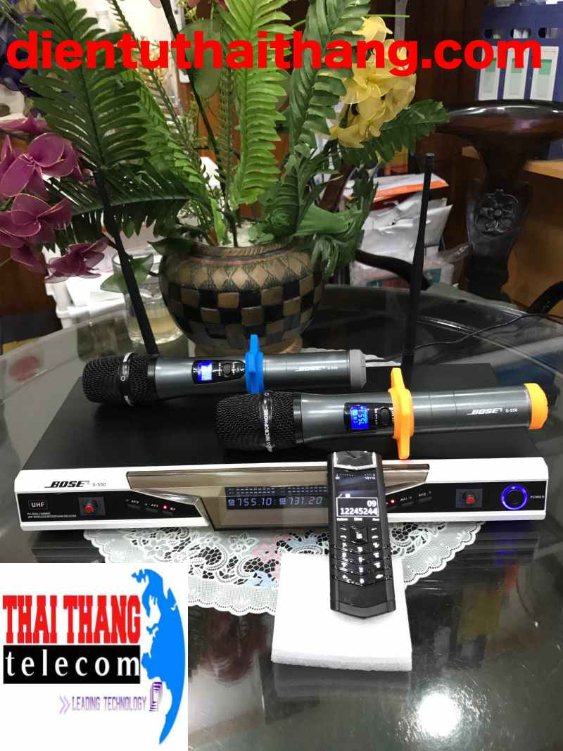 Micro không dây Bose S550 chính hãng giá rẻ