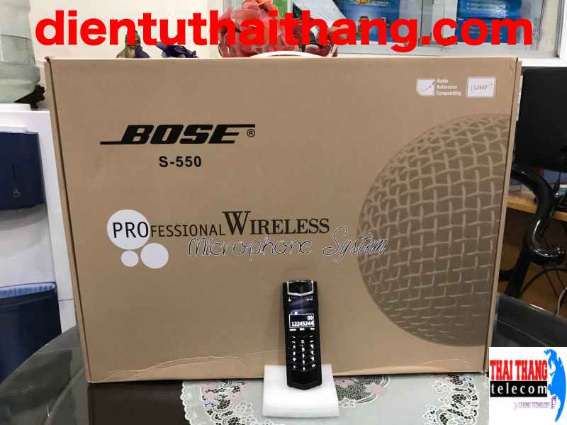 Micro không dây Bose S550 chính hãng giá rẻ