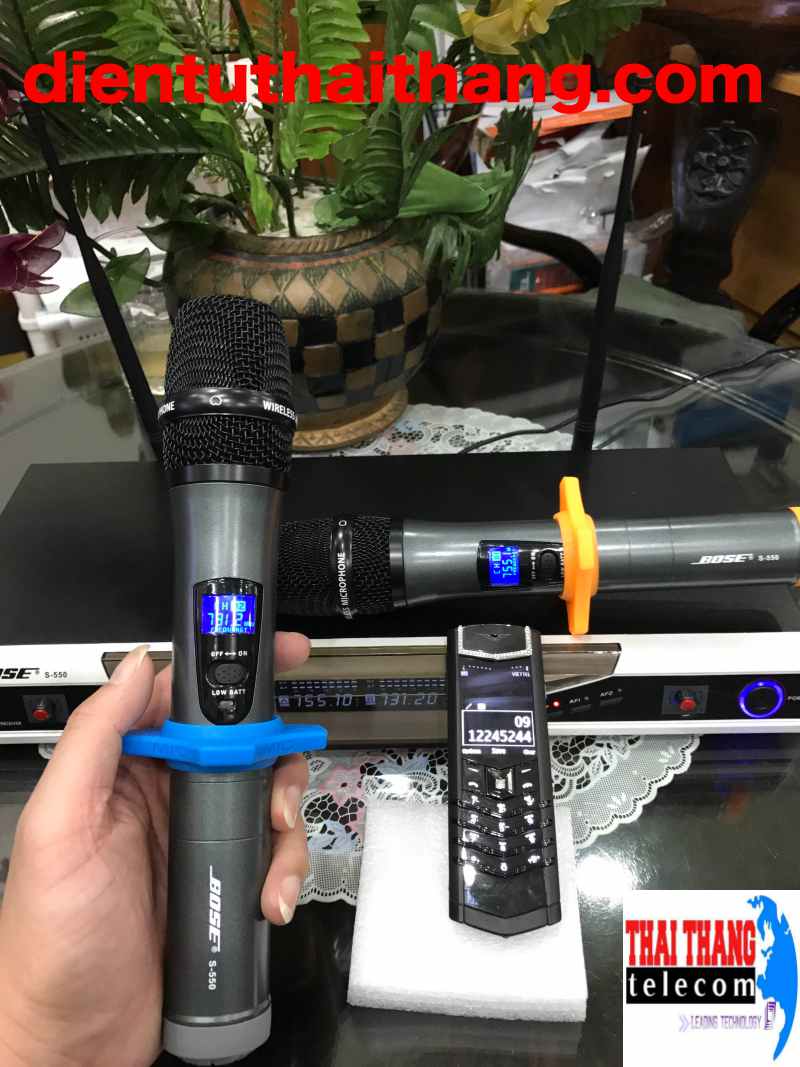 Micro không dây Bose S550 chính hãng giá rẻ