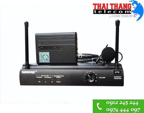 Micro không dây cài áo 1 mic Shure giá rẻ