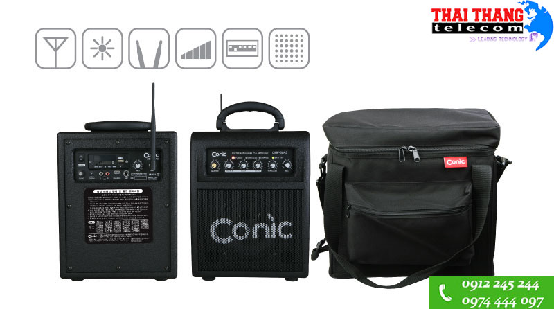 Amply không dây Hàn Quốc Conic CMP-50AS 
