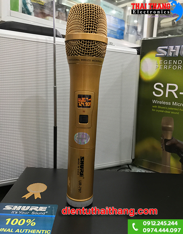 Micro không dây Shure SR797 USA