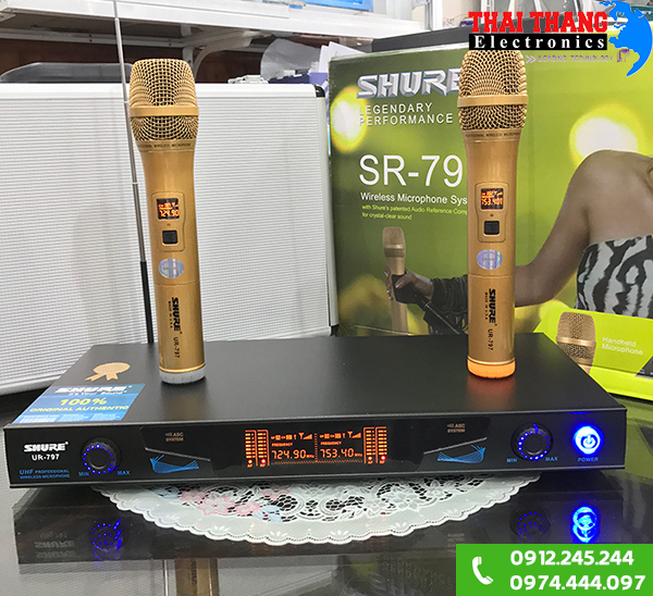 Micro không dây Shure SR797 USA