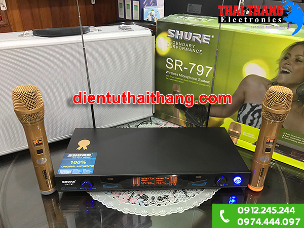 Micro không dây Shure SR797 USA