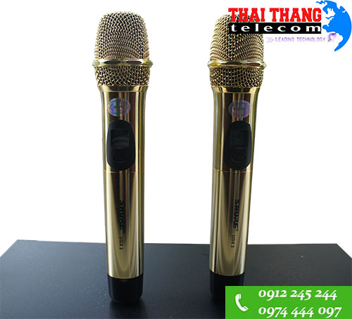 MICRO SHURE UGX3 KHÔNG DÂY CHÍNH HÃNG USA