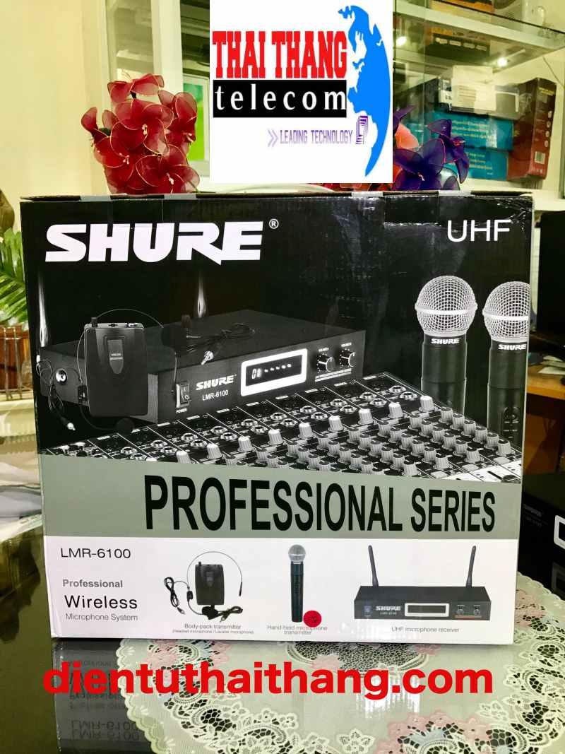 Micro shure giá rẻ LMR6100 liên doanh USA