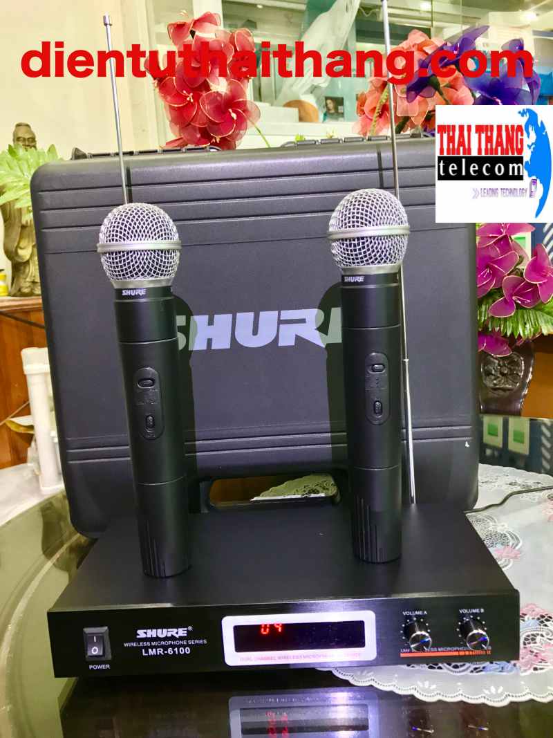 Micro shure giá rẻ LMR6100 liên doanh USA