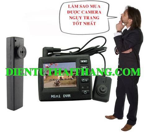 MUA CAMERA NGỤY TRANG SIÊU NHỎ TRÔI TRÊN THỊ TRƯỜNG VẤN ĐỀN NAN GIẢI VÀ NHỮNG LƯU Ý