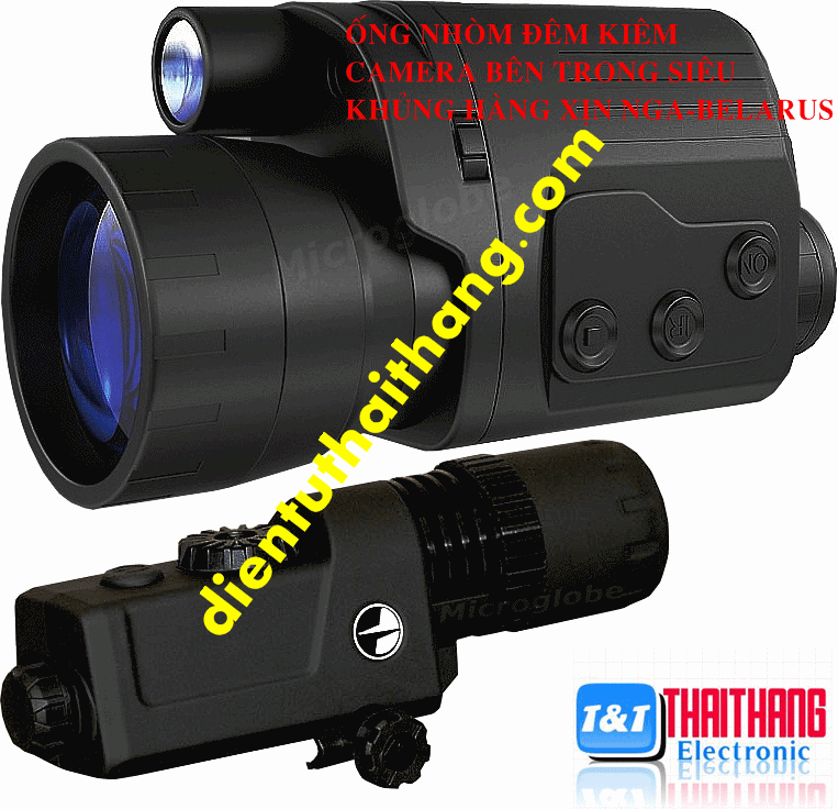ỐNG NHÒM ĐÊM NV550R QUAY CAMERA GẮN TRONG NGA-BELA