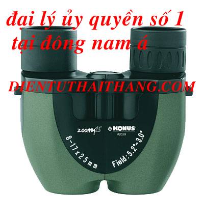 ỐNG NHÒM MINI KONUS ITALIA CÓ ZOOM 8-17X25