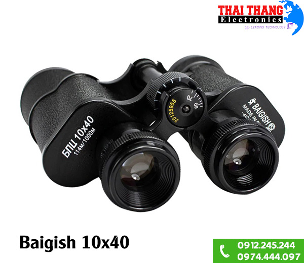 Ống nhòm quân sự Nga Baigish 10x40 có ly giác