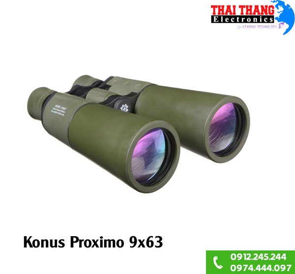 Ống nhòm chính hãng Konus Proximo 9x63