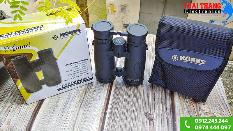 Ống nhòm hai mắt Konus Titanium OH 10x42