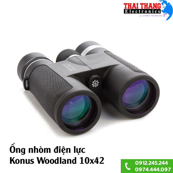 Ống nhòm ngành điện Konus Woodland 10x42