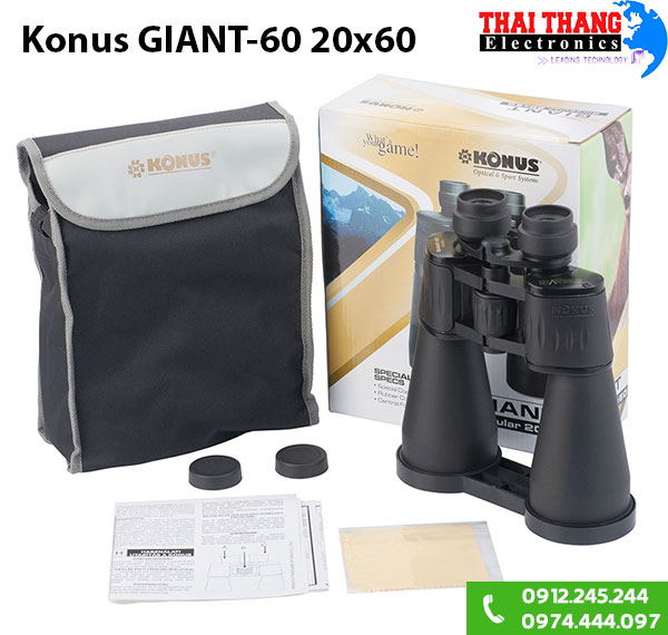 Ống nhòm Konus GIANT-60 20x60