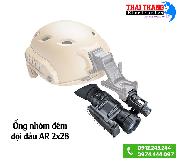 Ống nhòm đêm 1 mắt gắn mũ AR 2x28