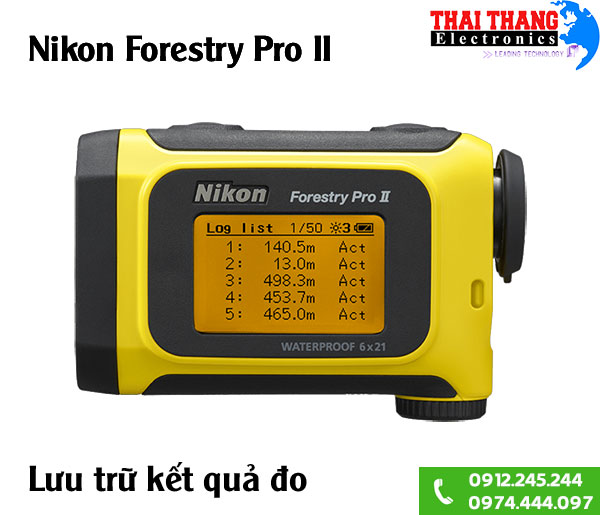 Ống nhòm đo khoảng cách Nikon Forestry Pro II