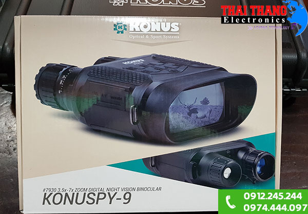 Máy quay phim ban đêm Konuspy-9