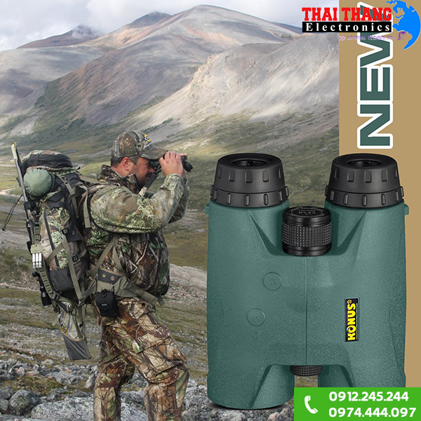 Ống nhòm đo khoảng cách Konus Ranger 8x42 7309