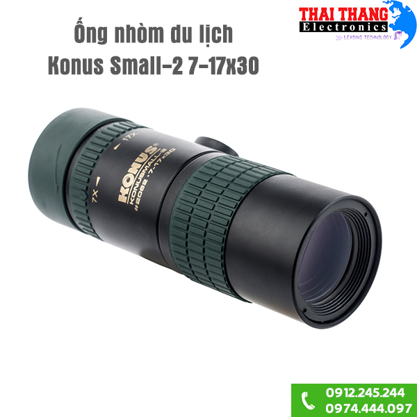 Ống nhòm du lịch Konus Small-2 7-17x30