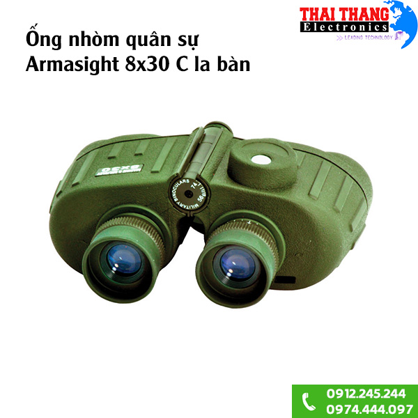 Ống nhòm hàng hải Armasight 8x30C la bàn