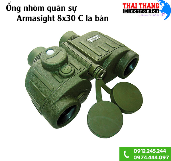 Ống nhòm hàng hải Armasight 8x30C la bàn