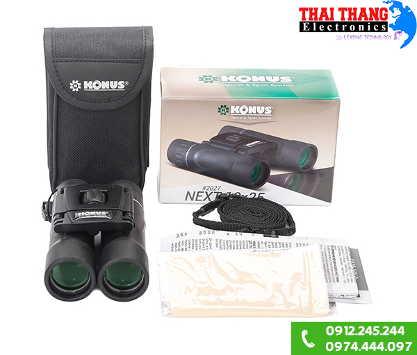 Ống nhòm hai mắt Konus Next 10x25