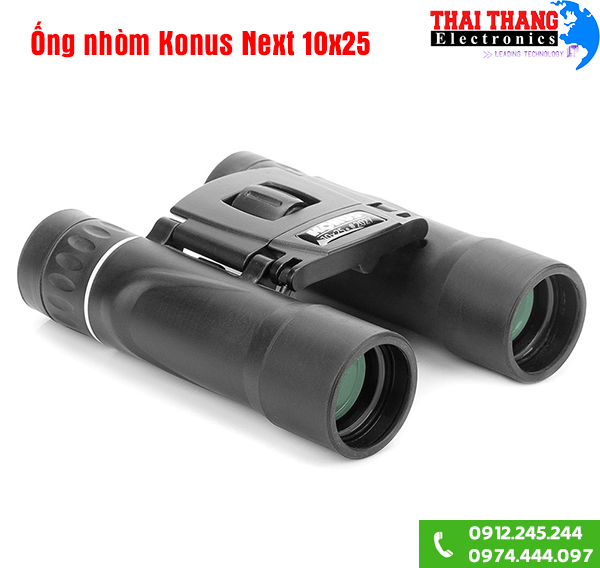 Ống nhòm hai mắt Konus Next 10x25