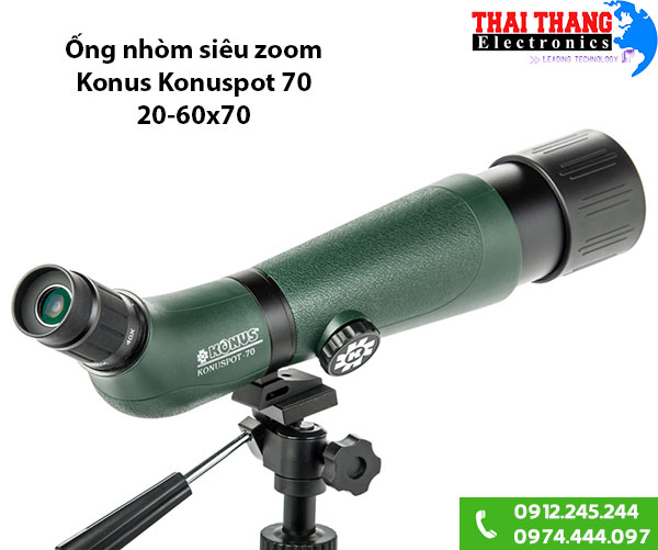 Ống nhòm nhìn xa Konus Konuspot-70 20-60x70