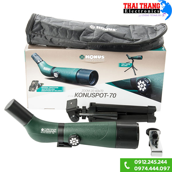 Ống nhòm nhìn xa Konus Konuspot-70 20-60x70