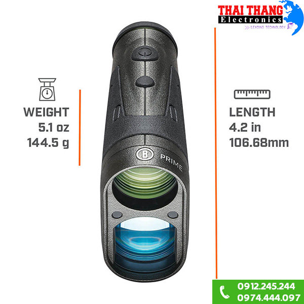 Ống nhòm đo khoảng cách Bushnell Prime 1700m