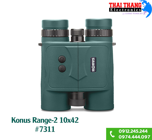 Ống nhòm đo khoảng cách Konus Range-2 10x42 1200m