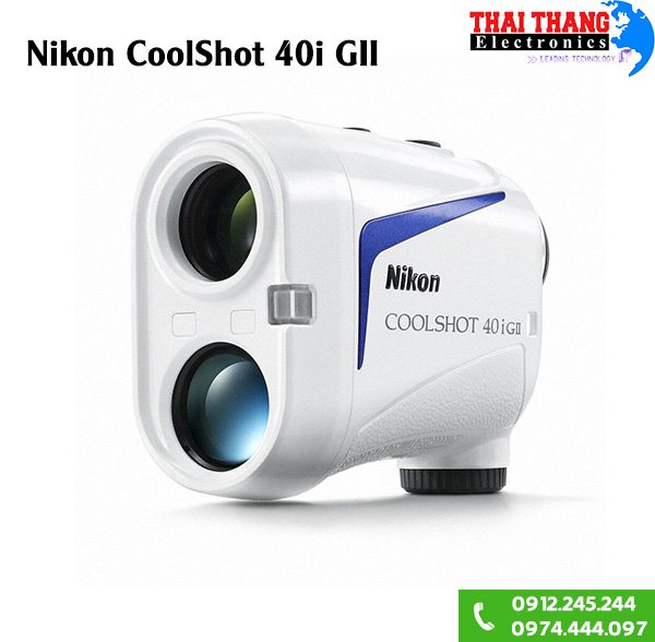 Ống nhòm đo khoảng cách Nikon Coolshoot 40i GII